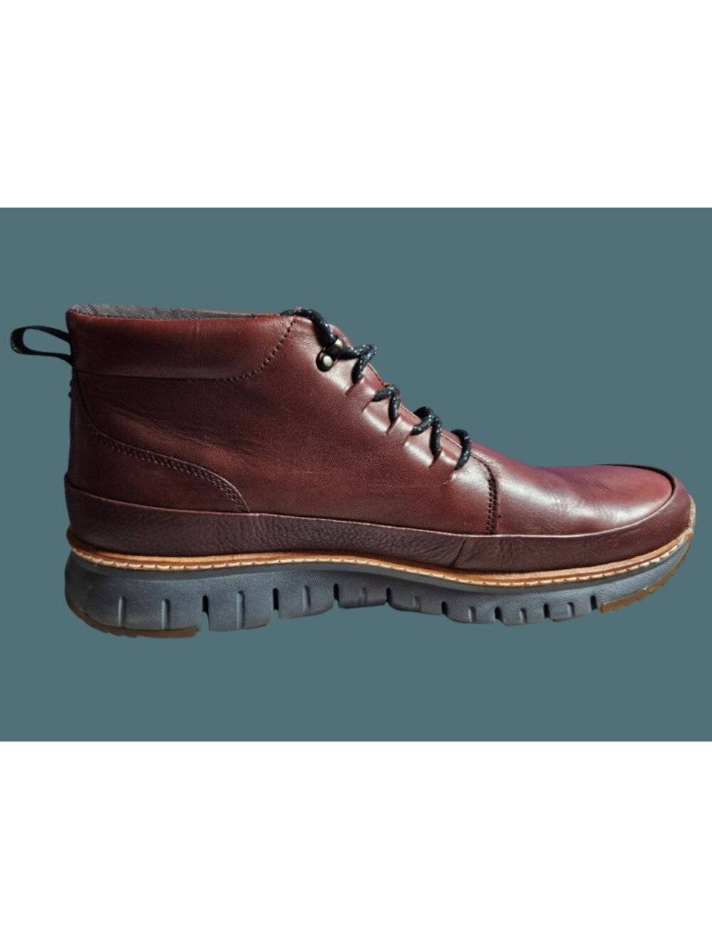 Cole Haan ZeroGrand Rugged Chukka Hickory/Gum Laced Boot Men Size 13M - Picture 10 of 15